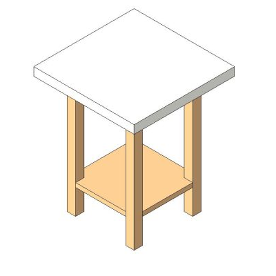 Sleek Slender Table Design
