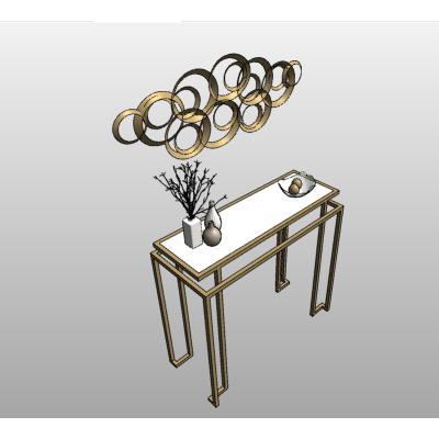 Decorative Console Table