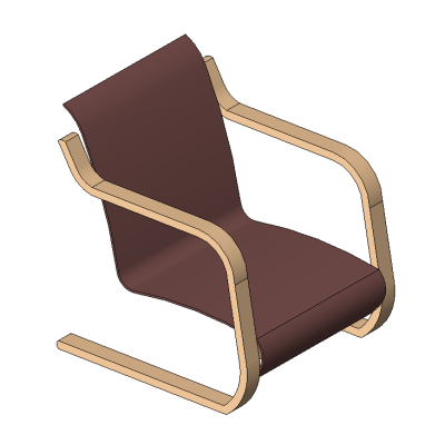 Contemporary Wooden Chair