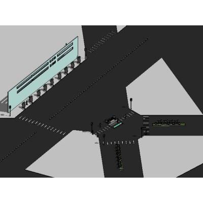 Intersection urban design for Lima mobility