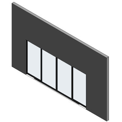 Four Panel Sliding door 11160