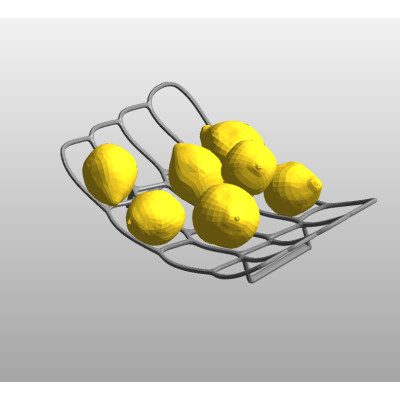Sleek Fruit Holder