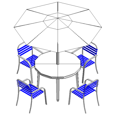 Elegant Outdoor Patio Table