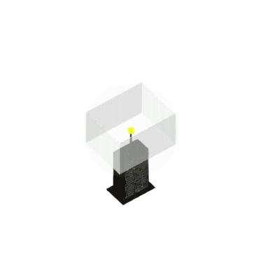 Modern Table Lamp with Cube Shade