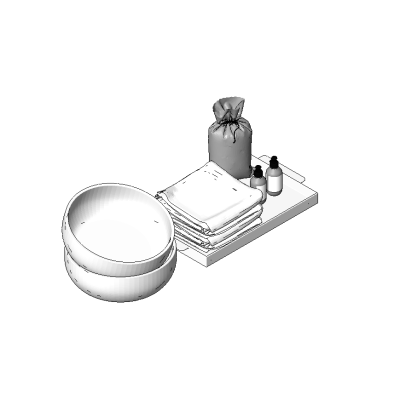 Bathroom Counter Set
