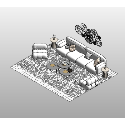Chic Living Room Set