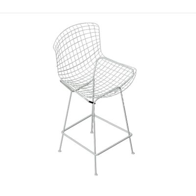 Elegant Wire Mesh Bar Stool
