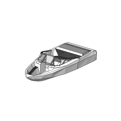 Modern Motorboat