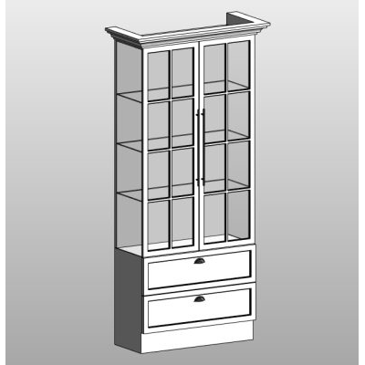 American Glass Cabinet