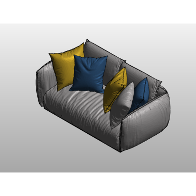 Three-Seat Sofa