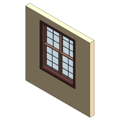 Customizable Double-Hung Window with Mullions