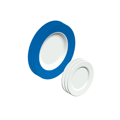 Stackable Plate Set