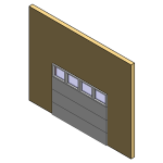 Garage Door with Windows 6863