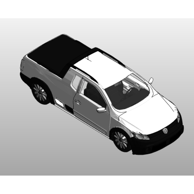 Modern Pickup Truck
