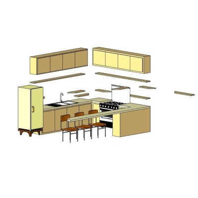 Modern Kitchen Setup