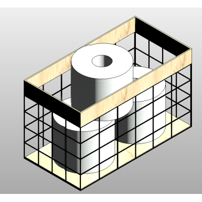 Metal mesh box