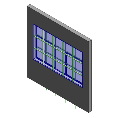 8x5039 window with mullions 6321