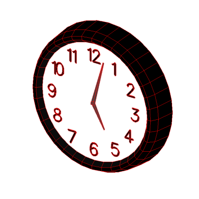 Wall Clock 574
