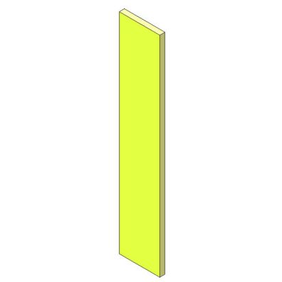 Kitchen separator modern vertical panel