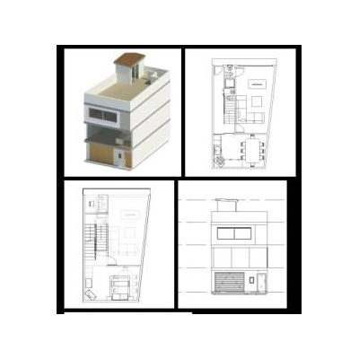 House 3d 50m2