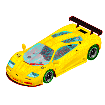 Iconic McLaren F1 3D Model
