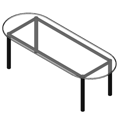 Dining Table - Oval