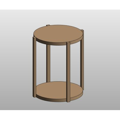 Open Wall-Mounted Cabinet