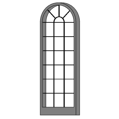Arched Window 7750