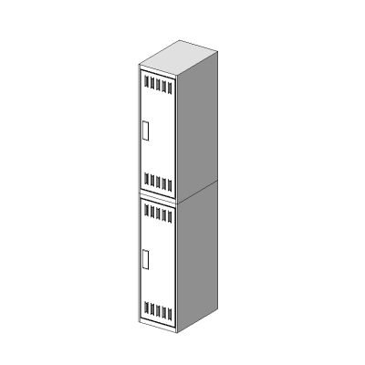 Tall Multi-Compartment Locker