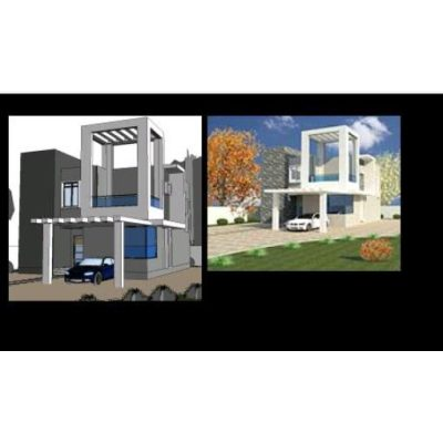 House 3d in revit