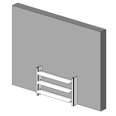 Hollow Metal Frame Double Door With Lite 3826