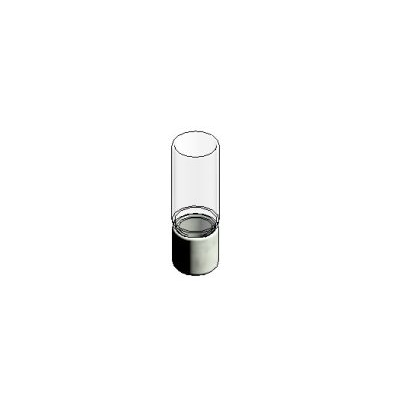 Concrete and Glass Vase