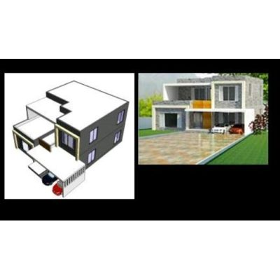 Modern Family House in Revit