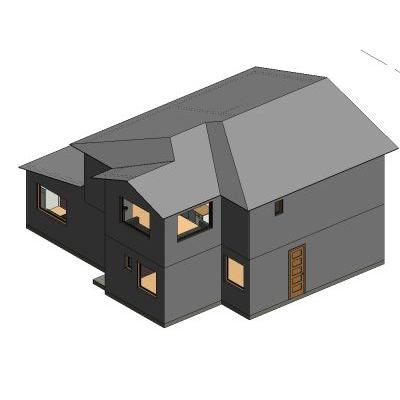 Single-family home model 1.