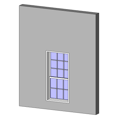 Elegant Shuttered Lite Window