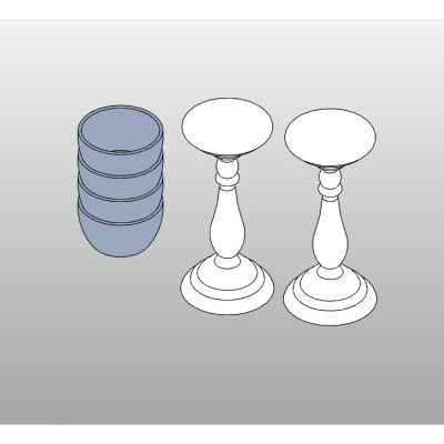 Classic Candle Holders and Jars