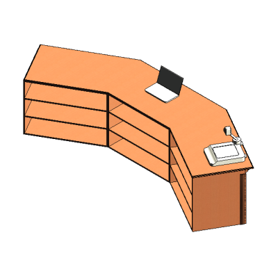 Professers Lecture Hall Desk 8316