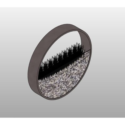 Vertical Round Wall Decor