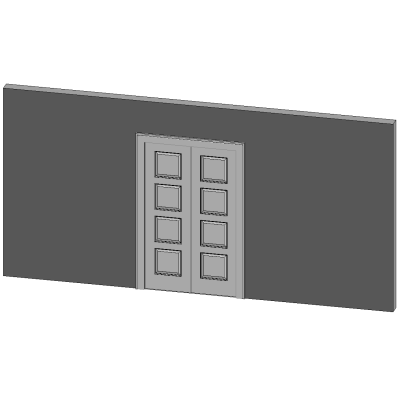 Front door Double 6618