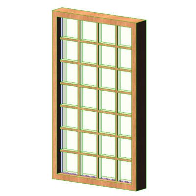 Fixed 4x7 Grid