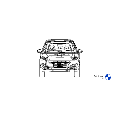 Front View of a Car