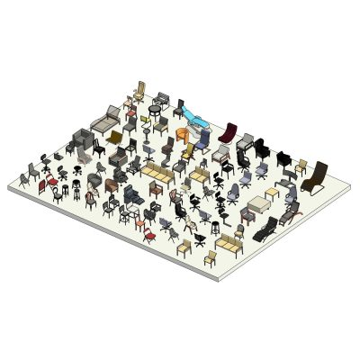 Chair collection premium 60+ models