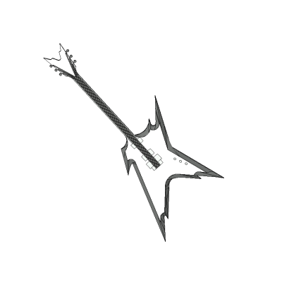 Star-Shaped Guitar