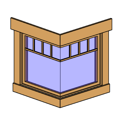 Fixed Corner Window 3690