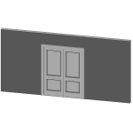 Revit Door Families: Your Free and Parametric Library for 2026 3 Front door Double 6617