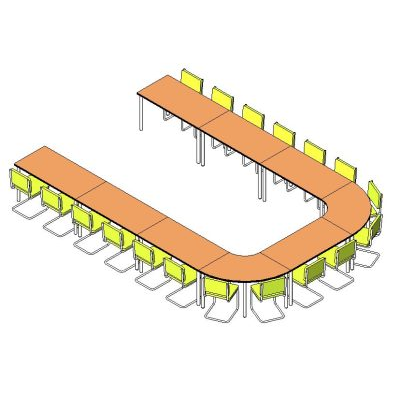 Dynamic Modular Meeting Table