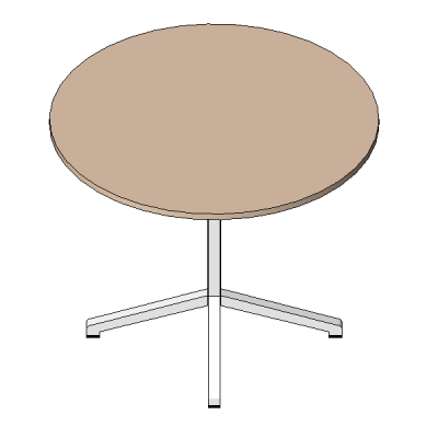 Round table modern Lammhults design