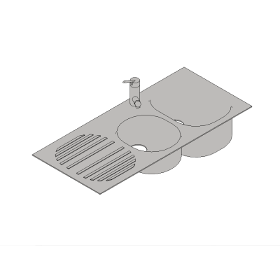 Double Sink Basin