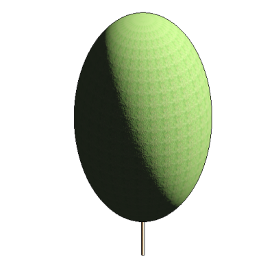 3D Tree - Ellipse