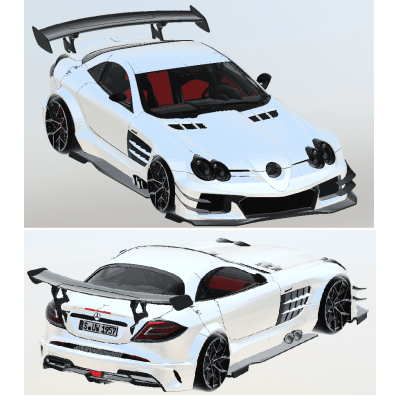 Mercedes-Benz SLR Mclaren Tuning